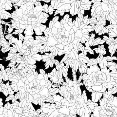 牡丹,枝,风格,传统,转基因,壁纸,蜡染风格,夏天,花,写实