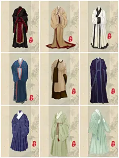 古风服饰20—中国古代男子服饰合集（一） - 小红书