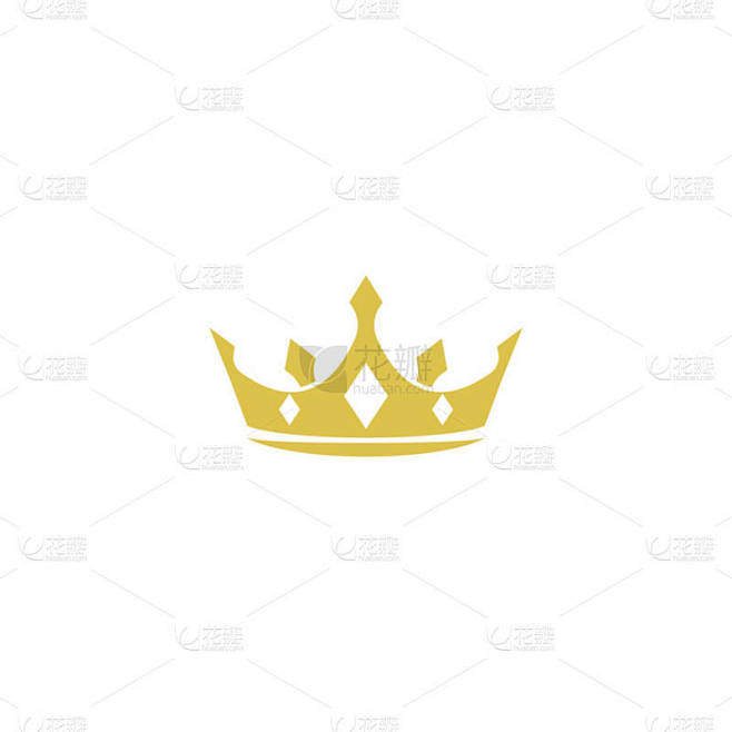 Crown Logo模板矢量图标设计