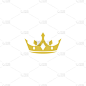 Crown Logo模板矢量图标设计