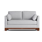 Apt2B - Avalon Apartment Size Sofa, Stone, 57"x37"x30" - Sofas