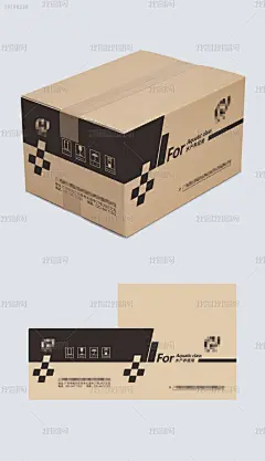 外箱刀模图尺寸展开图大外箱包装-花瓣网