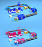 C4D挤压 扫描
