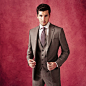Ermenegildo Zegna - Made to Measure - Spring Summer 2014 Suits - Best Selling Custom Suit: Three Piece Trofeo 600 Wool and Silk