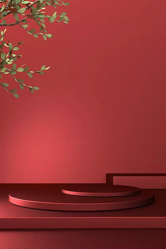 创意三维立体商业展台背景图片下载