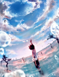 Gaia Vim Naturae: New Sky by yuumei