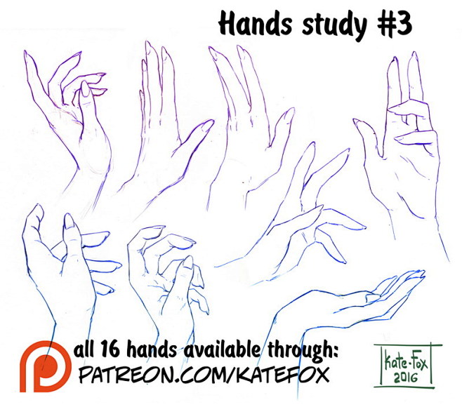 Hands study 3 by Kat...