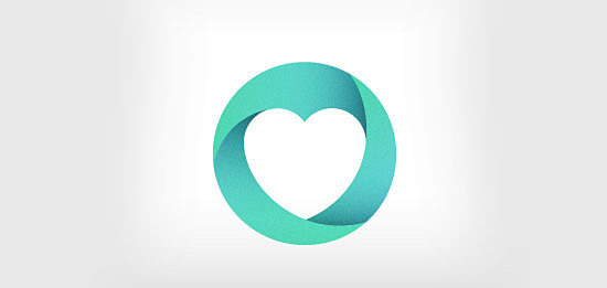 爱心logo标志设计欣赏