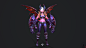 LOL-vi 蔚 炼狱魔女 PBR-独立角色模型-微元素 - Element3ds.com!