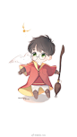 哈利波特 
凑齐三人组啦|ω•`) ​​​​



柚子の小头像库
@柚子海洋水ベ 
画师：（weibo）晗旭L-Mo
