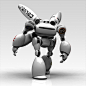 藤川3D机器人设计（上） CG--创意图库