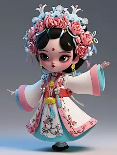 国粹形象京剧花旦