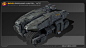 3D & 2D Concepts by Stephane Chasseloup / Grafxbox.com, Stephane Chasseloup : Modeled with 3D-Max, texturized with PS/Quixel, own designs.