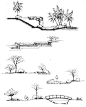 景源手绘创意营的树木风景类线稿作品21 - 老泥鳅素描论坛 http://www.laoniqiu.com #素描#
