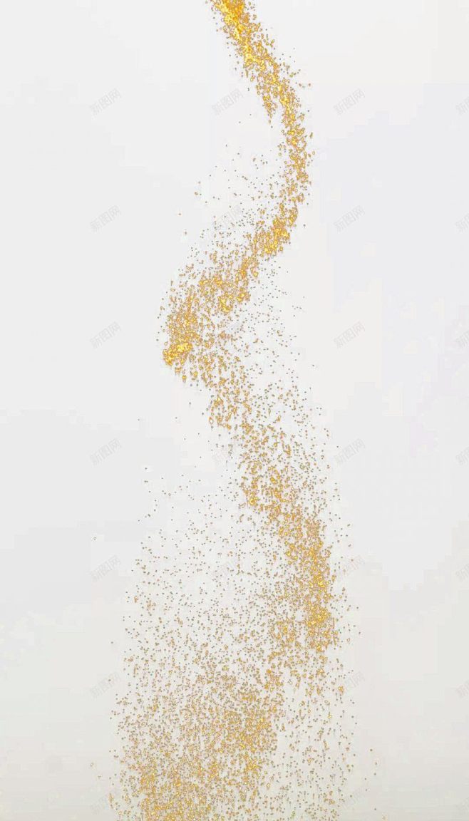 233手绘植物动物绿植树叶花金粉金箔纸1...
