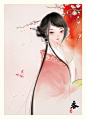 惊梦_bobohouse__插画师作品_涂鸦王国gracg.com