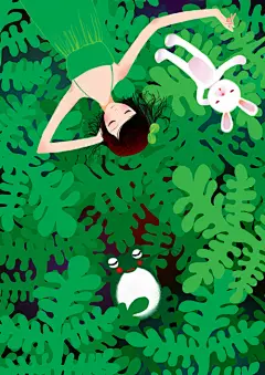 时尚插画|唯美插画-画儿晴天的相册