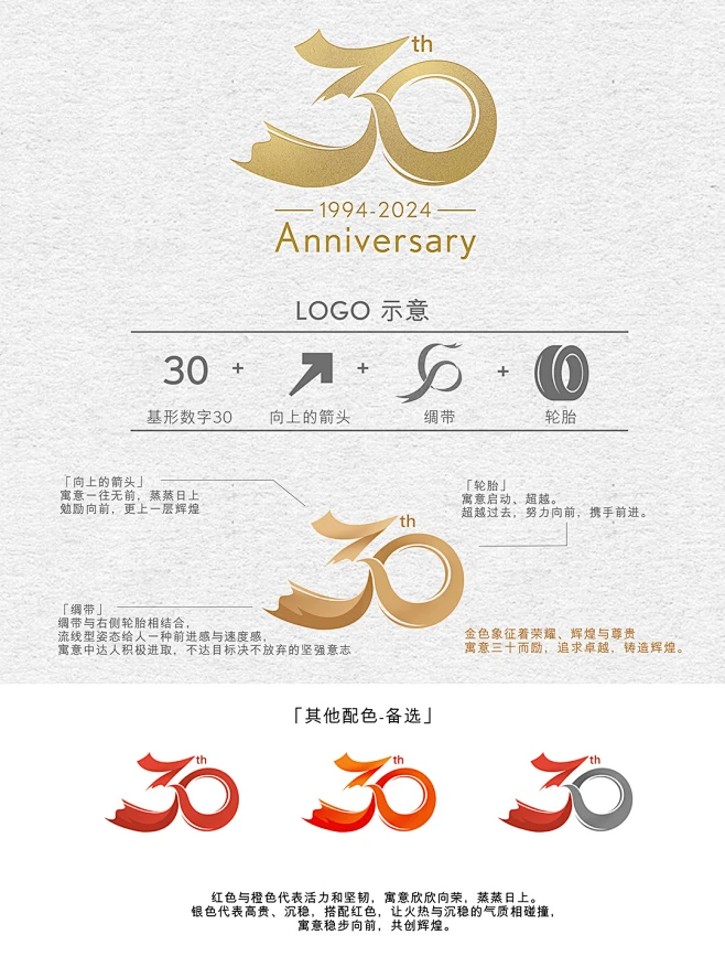 30周年logo设计随取 - 小红书-花瓣网