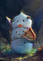 Poro, sang nguyen : Fan art league of legend
    