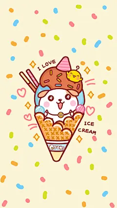 秋田君爱吃冰淇淋