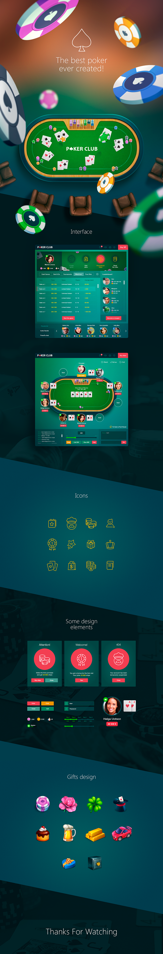 Poker game - app for...