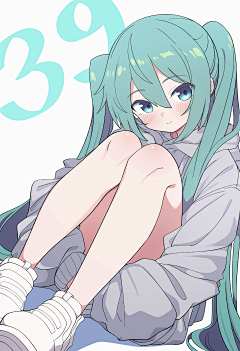 草莓棒棒糖q采集到初音