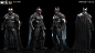 Batman Injustice 2, Brendan George : Character model and materials, built by our external partners and polish by our internal character and environment art teams.