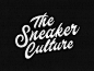 The Sneaker Culture logo design concept branding instagram logo calligraphy typography handlettering type lettering