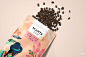 一款以秘鲁风情插画为灵感咖啡包装设计 飞特网 食品包装设计