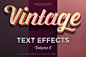 efectos retro y vintage en textos