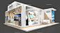 国外展台效果图,3D展模网