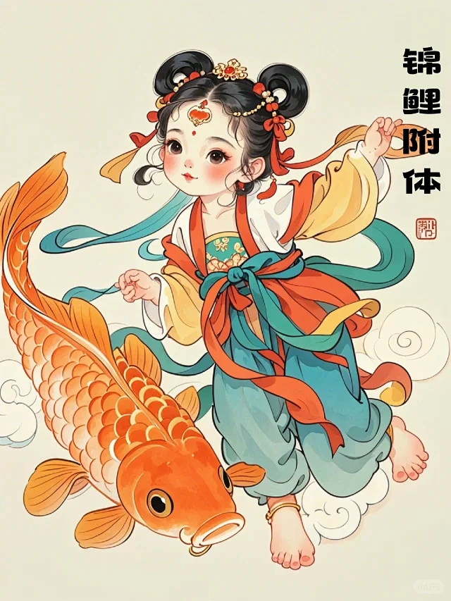 年年有鱼年画 - 小红书搜索-花瓣网
