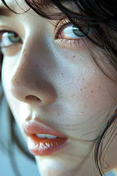 精美妆面人物肖像