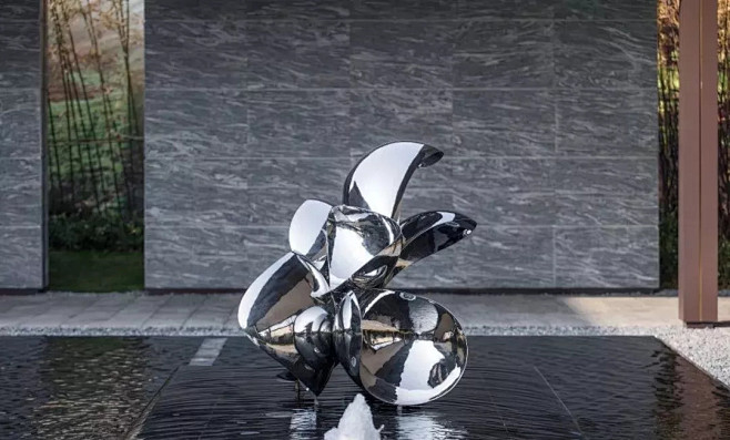 炫酷的景观雕塑现代的景观园林设计中景观雕塑设计更是成为了凸显园林