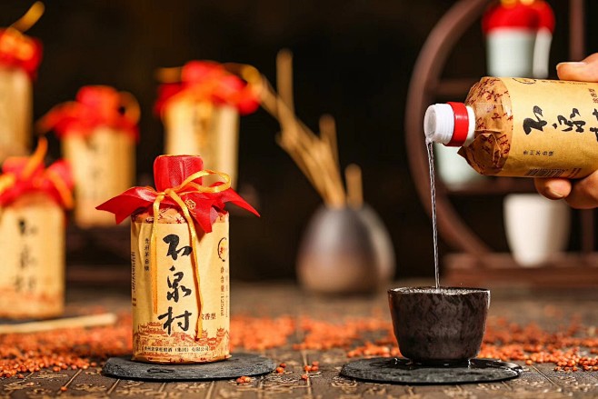 石泉村白酒拍摄构图02