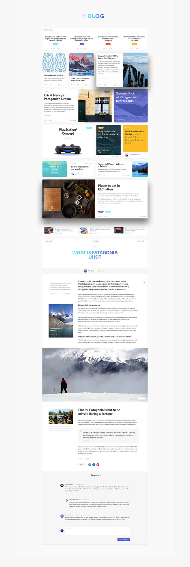 Patagonia UI Kit : b...