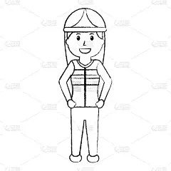女工建筑品格端正
