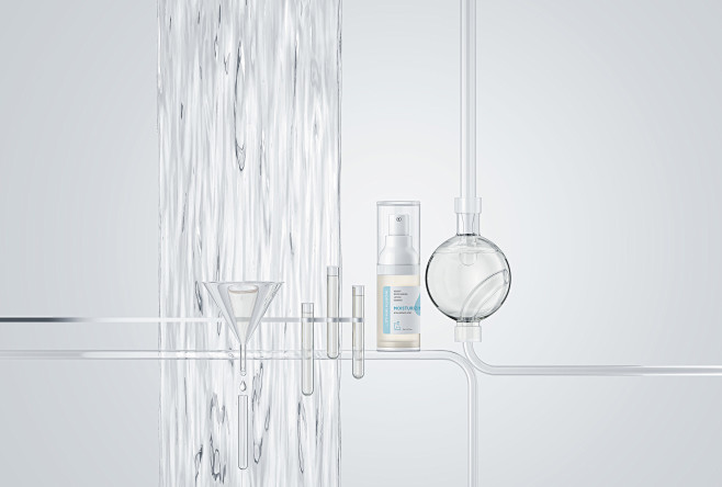 补水系列包装设计，产品摄影 / C4D+...