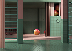 l1AMmes采集到C4D(空间)