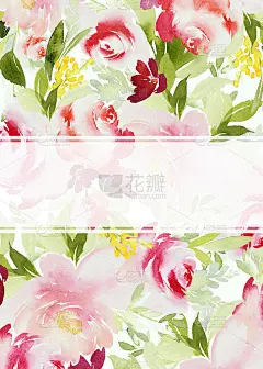 贺卡与水彩花手工制作