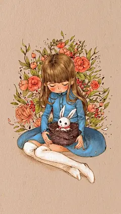 【韩国插画师AEPPOL的温暖小清新风格手绘插画欣赏】
Aeppol的作品一直都在传递一种倍感温馨的生活态度。