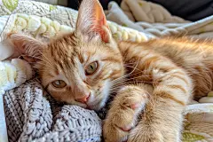 毛茸茸的萌宠猫猫