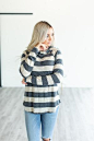 Taylor Striped Hooded Sweater