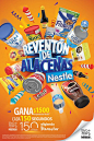 Arte Digital para Nestlé Promoción Reventón de Alacenas: 