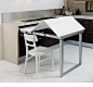 Picture of Space Saving Kitchen Island with Pull Out Table