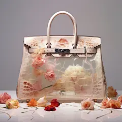 花朵包包素材图AI图