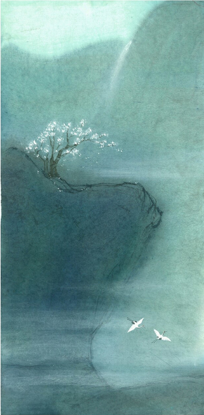 【插画师 季冬Sj 古风素材作品欣赏】