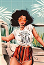 Black Women Art! — united women can save the world ★ by  FERNANDA...