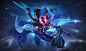 Cosmic Blade Master Yi splash art, Jean Go : I had an opportunity to work on concept art & splash art for Cosmic Blade Master Yi skin. This is the splash art.<br/>I learned so much from Riot illustration team, as always! Love you guys :)<br/&