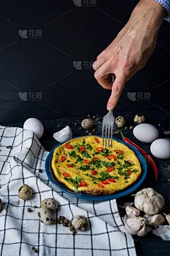 板上煎蛋